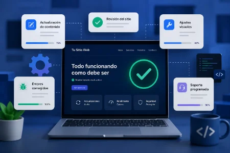 Mantenimiento y soporte web